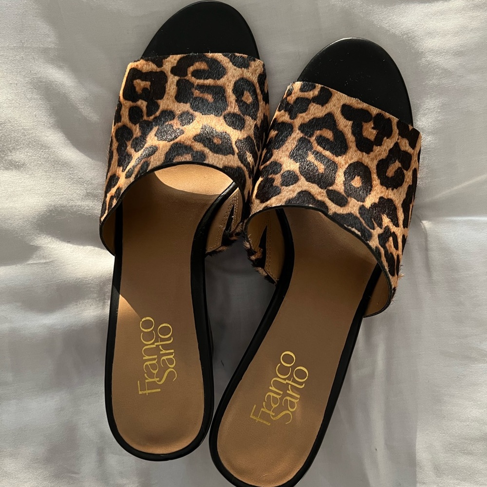 Leopard wedges - Picture 4 of 4
